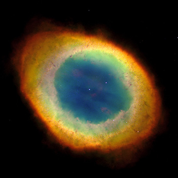 Hubble Space Telescope image of M57.